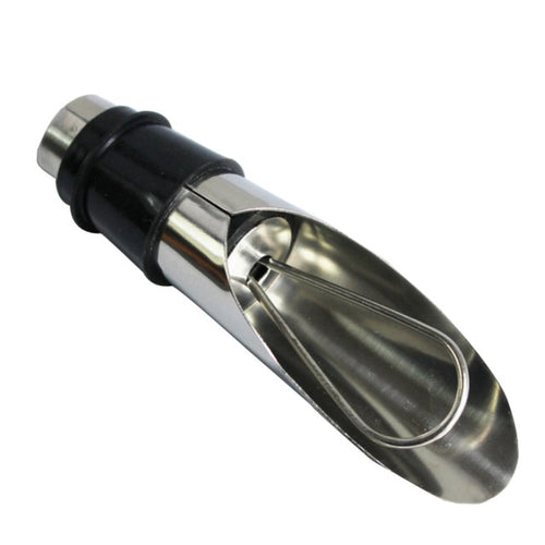 Tulip Style Stainless Wine Stopper and Pourer System
